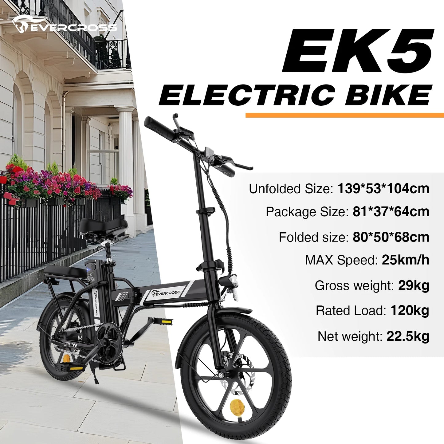 Bicicletta Elettrica pieghevole