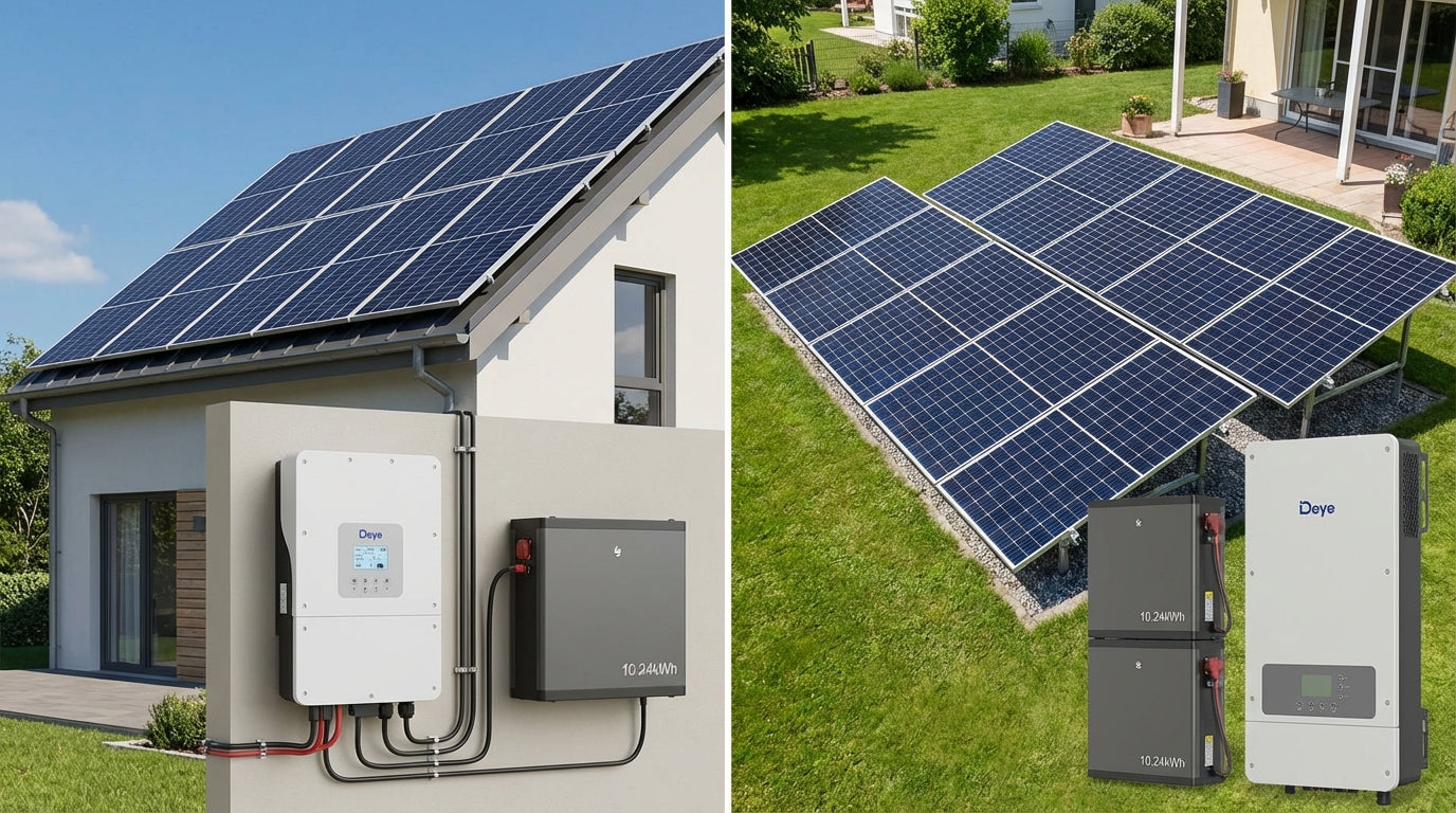 Enesust Power System – Impianto Fotovoltaico Ibrido 10kW + Accumulo 20kWh