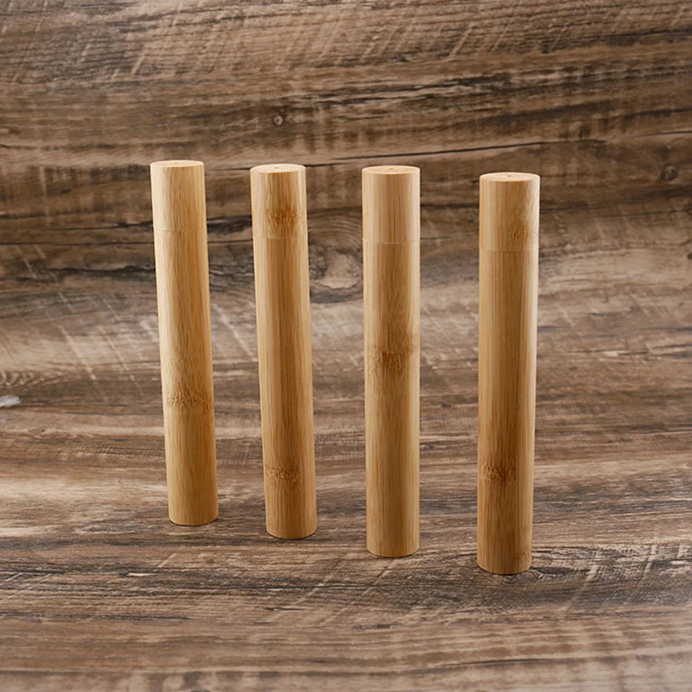 Eco Friendly Bamboo Toothbrush Travel Case