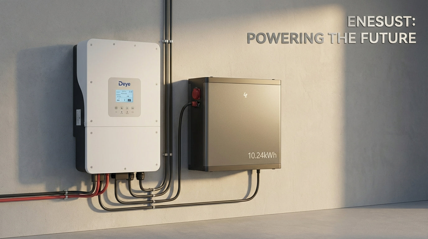 Enesust Power System – Impianto Fotovoltaico Ibrido 10kW + Accumulo 20kWh