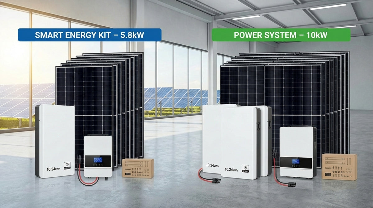 Enesust Power System – Impianto Fotovoltaico Ibrido 10kW + Accumulo 20kWh