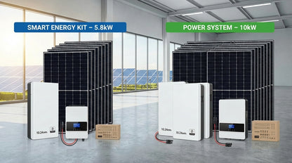 Enesust Power System – Impianto Fotovoltaico Ibrido 10kW + Accumulo 20kWh