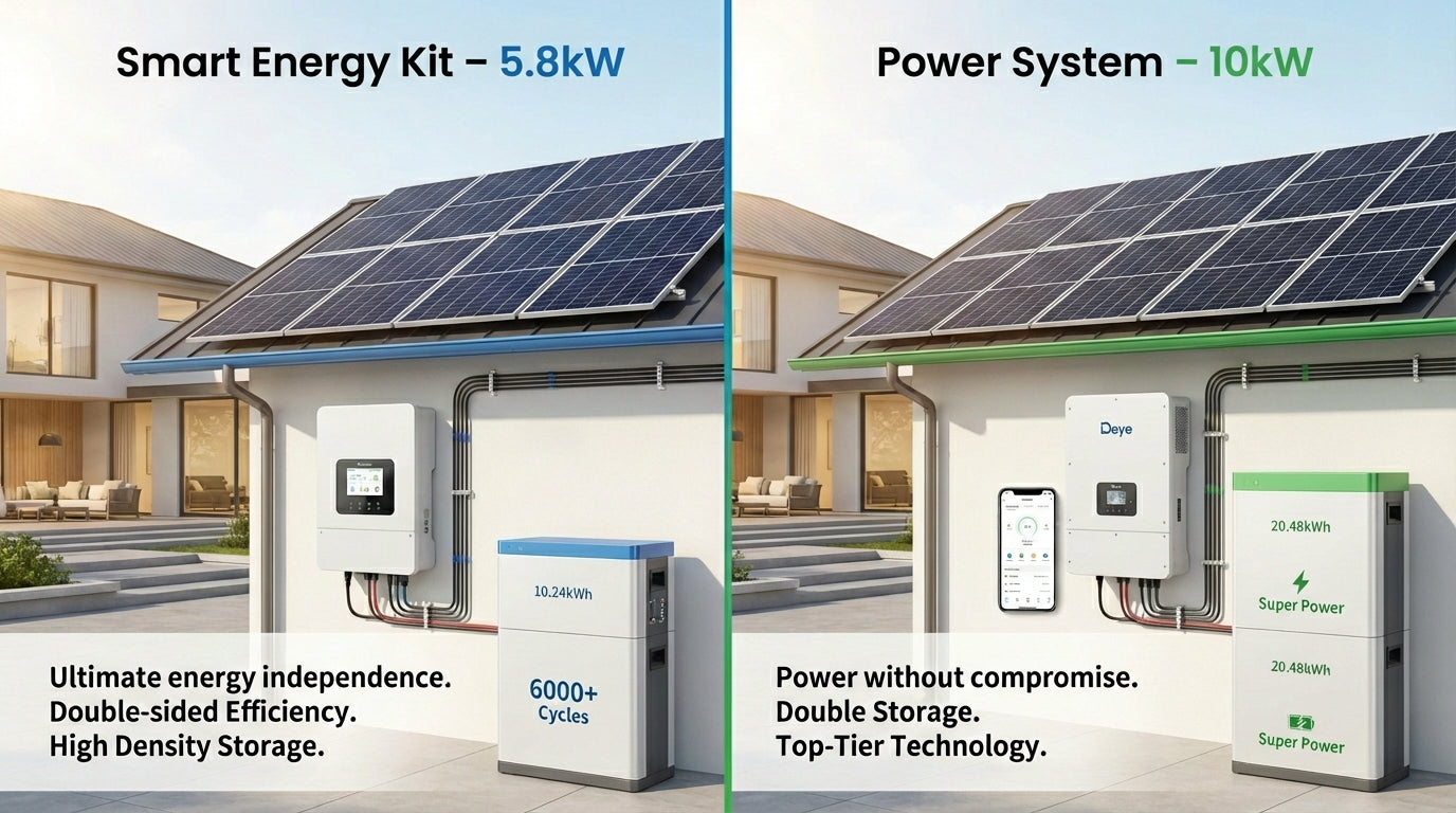 Enesust Power System – Impianto Fotovoltaico Ibrido 10kW + Accumulo 20kWh