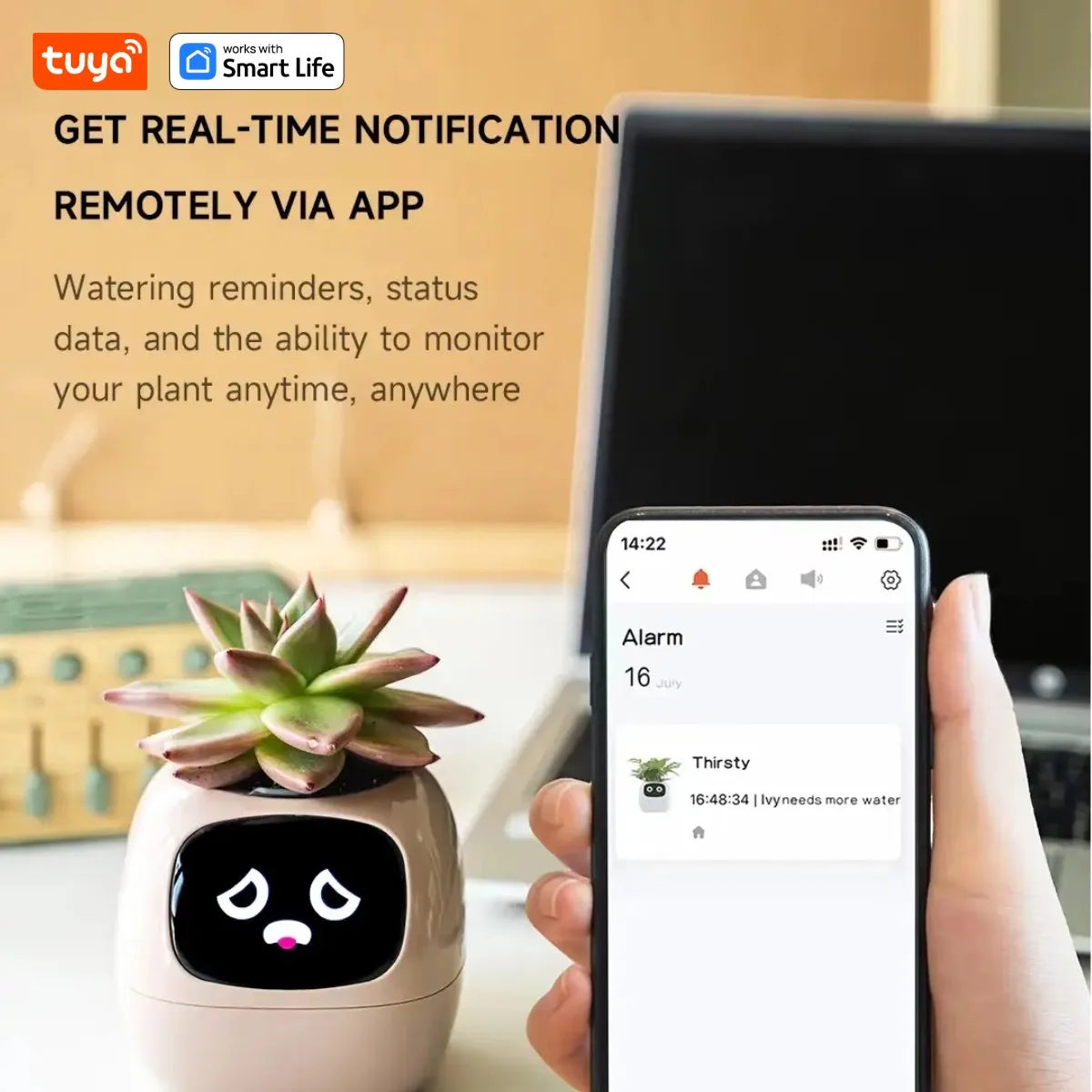 Vaso Smart – Il Vaso Intelligente che si Prende Cura delle Tue Piante (e Ti Fa Sorridere!)