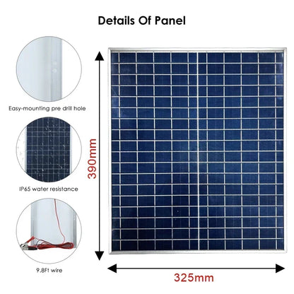 Solar Panel Complete Kit 0.5-1 KW