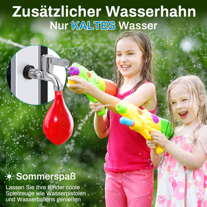 35/40L Solar Shower Column Outdoor Floor Standing Shower Faucet Top Shower System Waterfall Rain Fit For Garden Swimming Pool