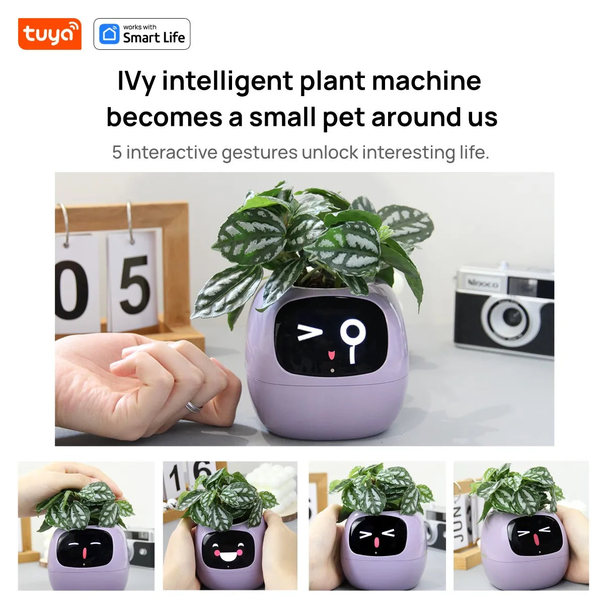 Vaso Smart – Il Vaso Intelligente che si Prende Cura delle Tue Piante (e Ti Fa Sorridere!)