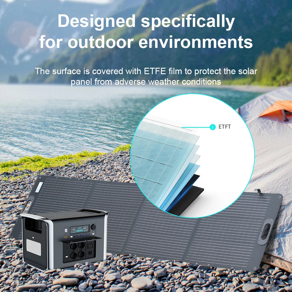 CTOLITY AP2000 Portable Solar Power Station 1000W/2000W – 640000mAh LiFePO4 Battery with 220V AC Outlets for Camping, Emergency Backup, and Off-Grid Solar Energy Solutions