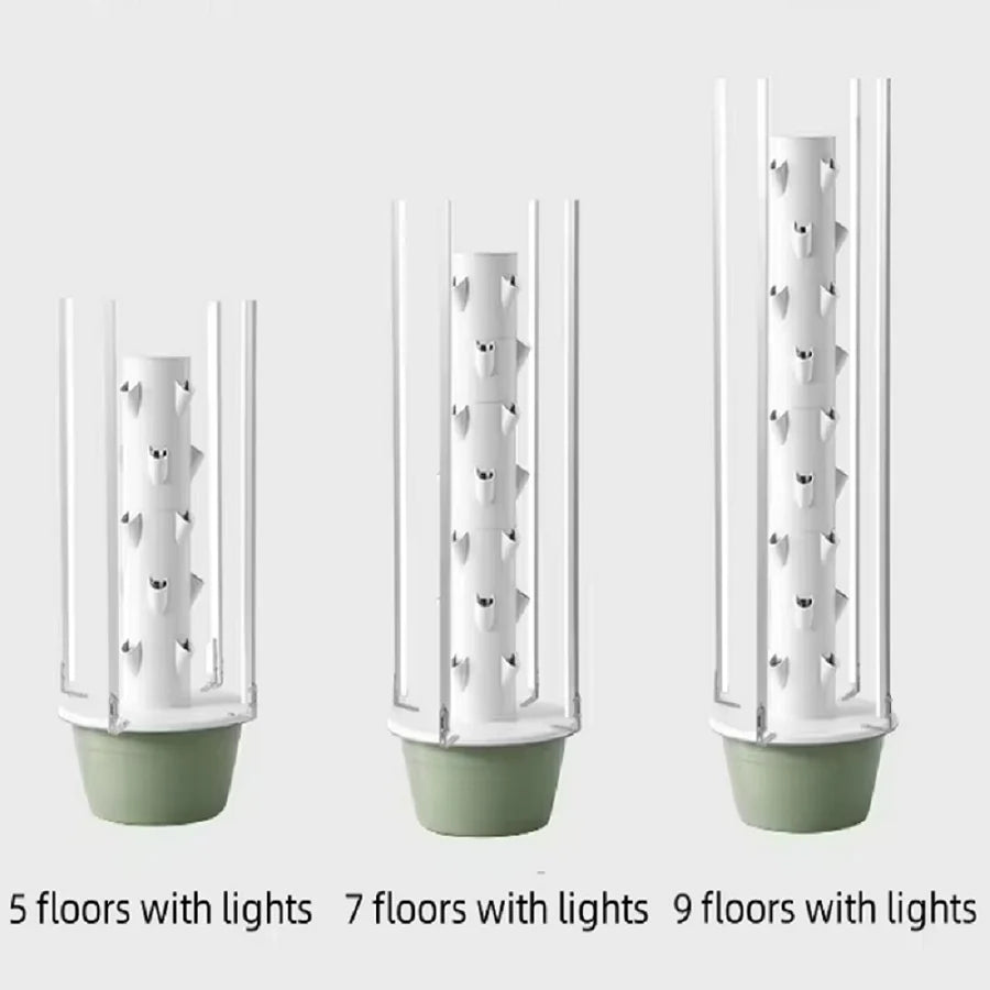 Torre Idroponica Verticale con LED