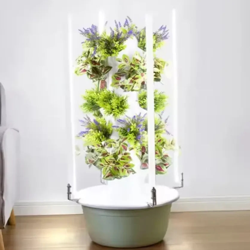 Torre Idroponica Verticale con LED