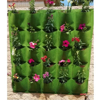 NEW Wall Hanging Pockets Planting Bags Flower Pot Home Garden Grow Bag Garden Planter Vertical Suculentas Plant Pot Home Decor