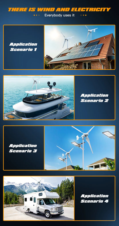 5 Kw Wind Turbine