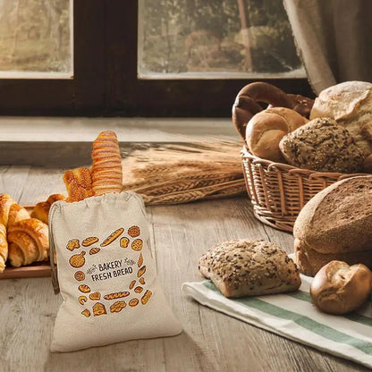 Linen Bread Bag