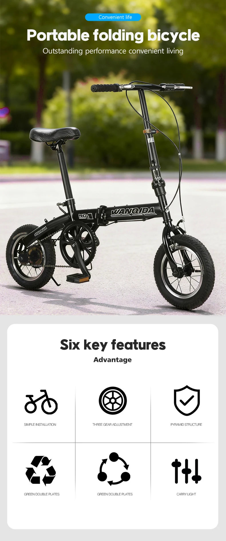 Bicicletta pieghevole