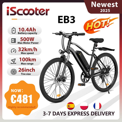 Bicicletta Elettrica 26”