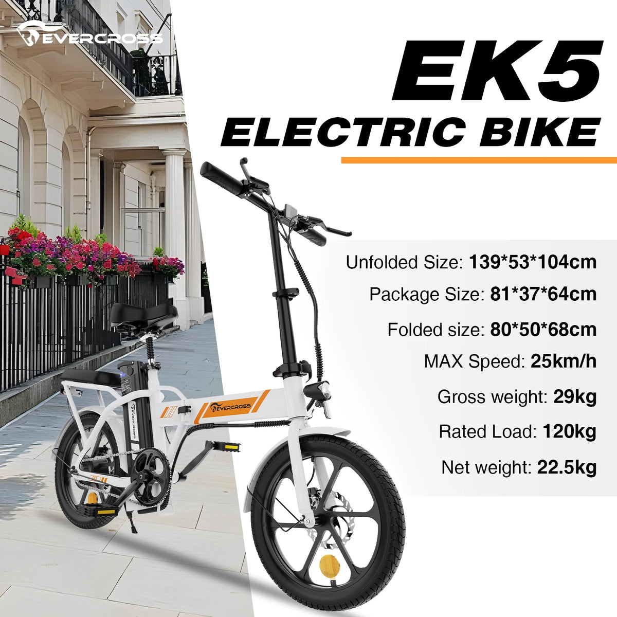 Bicicletta Elettrica pieghevole