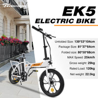 Bicicletta Elettrica pieghevole