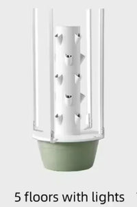 Torre Idroponica Verticale con LED