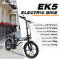 Bicicletta Elettrica pieghevole