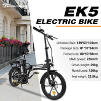 Bicicletta Elettrica pieghevole