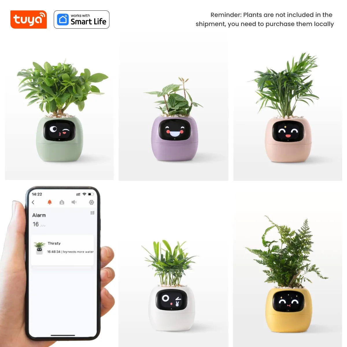 Vaso Smart – Il Vaso Intelligente che si Prende Cura delle Tue Piante (e Ti Fa Sorridere!)