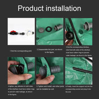 Rain Barrel Water Collector Portable Collapsible Rain Water Storage Tank Rainwater Recovery Collector Bucket Garden Irrigation