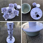 Torre Idroponica Verticale con LED