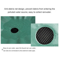 Rain Barrel Water Collector Portable Collapsible Rain Water Storage Tank Rainwater Recovery Collector Bucket Garden Irrigation