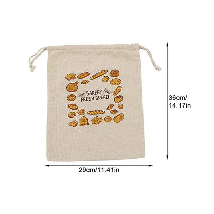 Linen Bread Bag
