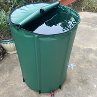 Rain Barrel Water Collector Portable Collapsible Rain Water Storage Tank Rainwater Recovery Collector Bucket Garden Irrigation