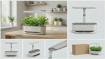 Orto Smart- Sistema di Coltivazione Idroponica Indoor 9 Pods